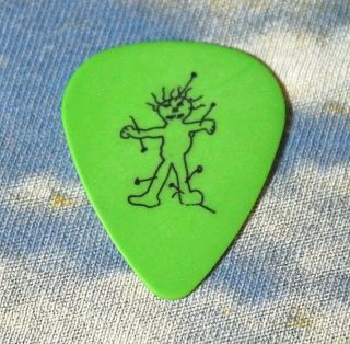 Metallica // James Hetfield 1998 Garage Tour Guitar Pick Green/black Voodoo Doll