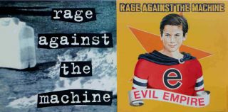 Rage Against The Machine " St / Evil Empire " Us Promo Album Poster Flat