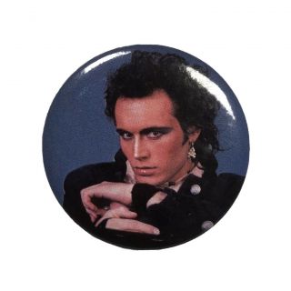 Vintage 1983 Adam Ant & The Ants Rock Concert Lapel Pinback Pin Button