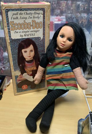 Vintage Scooba - Doo Singing Swinger Doll By Mattel 1964 W/ Box