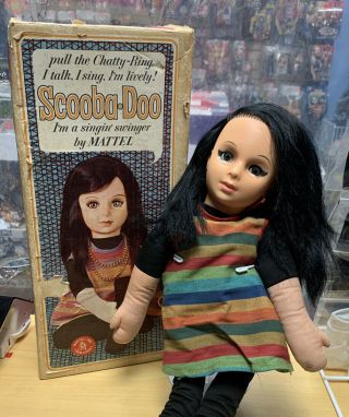 Vintage Scooba - Doo Singing Swinger Doll By Mattel 1964 W/ Box 2