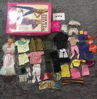 Vtg Barbie Superstar 60s 70s 80s 90s Huge Doll Clothes Rockers Ken Crystal Case