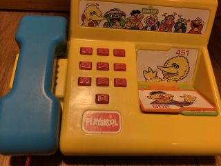 Vintage 1993 Playskool Sesame Street Toy Phone
