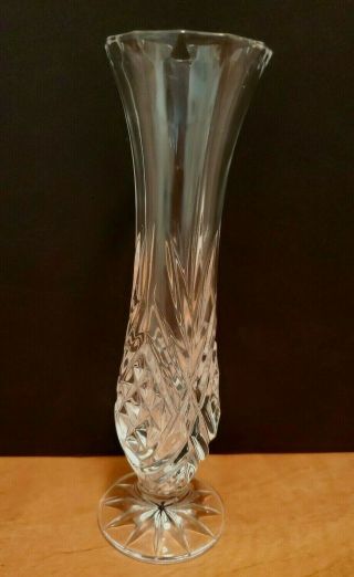 Vintage Cristal D Arques France 24 Lead Crystal Bud Flower Vase