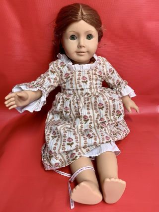 Pleasant Company American Girl Doll Felicity Merriman W/ Gown,  Shift & Necklace