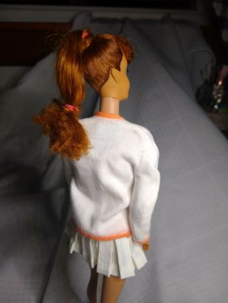 Vintage Titan Redhead Ponytail Barbie Orig Paint No Green w Tennis Anyone 941 2