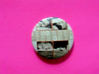 Two Order Vintage Button Badge Pin Uk Import