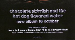 Limp Bizkit 2000 Chocolate Starfish Promo Poster II 3