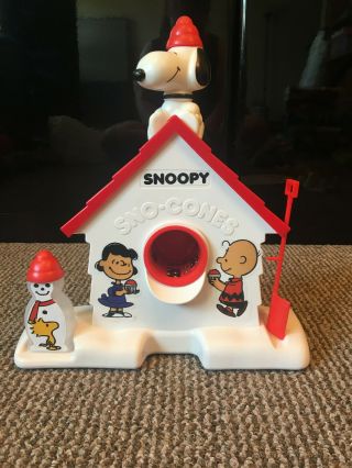 Snoopy Snow Cone Maker Machine Peanuts Cra - Z - Art