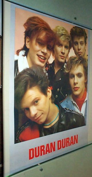 Duran Duran Very Early 80s Uk Group Poster
