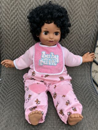 1985 Galoob Baby Talk African American Doll Outfit Talks