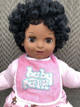 1985 Galoob Baby Talk African American Doll Outfit Talks 2