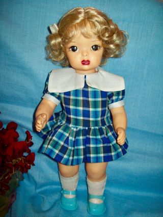 Pretty Vintage 16 Inch Terri Lee Doll Nicely Dressed 2