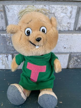 Vintage 1983 Bagdasarian Alvin And The Chipmunks Theodore Plush 10 " P13