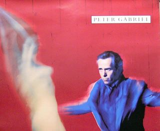 Genesis Peter Gabriel 1992 Us Promo Poster 2