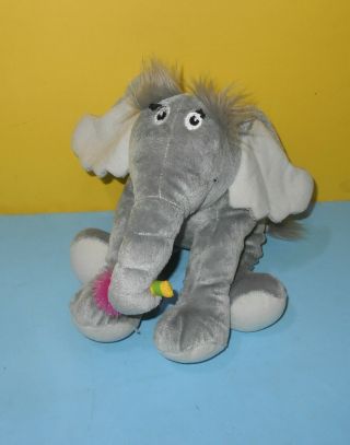 9 " Manhattan Toy Gray Horton Hears A Who Elephant Plush Dr.  Seuss Bean Plush