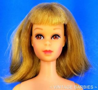 Pretty Blond Straight Leg Francie Doll 1140 Vintage 1960 