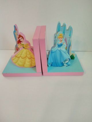 Bookends Book Disney Princess Cinderella Belle
