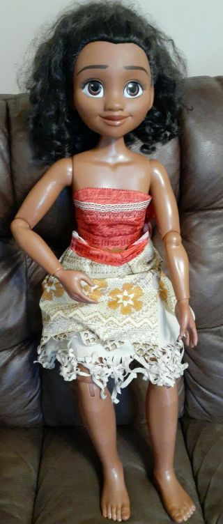 Disney Princess My Size Moana 32 " Posable Doll Jakks Pacific