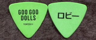 Goo Goo Dolls 2016 Boxes Tour Guitar Pick Robby Takac Custom Concert Stage 2