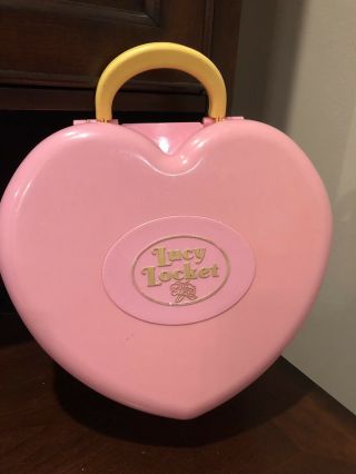 Vintage Bluebird Lucy Locket Polly Pocket Carry N Play Dreamhouse Pink 1992 3