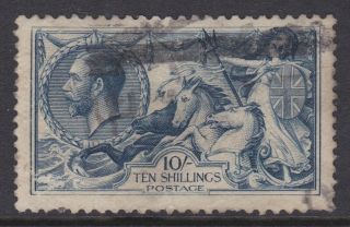 Gb Stamps King George V 1918 10/ - Seahorse Bradbury Wilkinson Issue