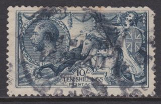 Gb Stamps King George V 1915 10/ - Seahorse De La Rue Issue