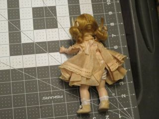 Madame Alexander,  Wendy - kins doll,  blond.  tagged dress 2