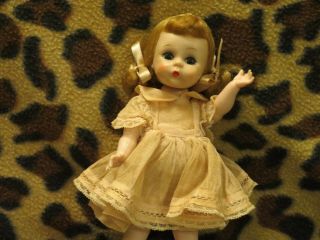 Madame Alexander,  Wendy - kins doll,  blond.  tagged dress 3