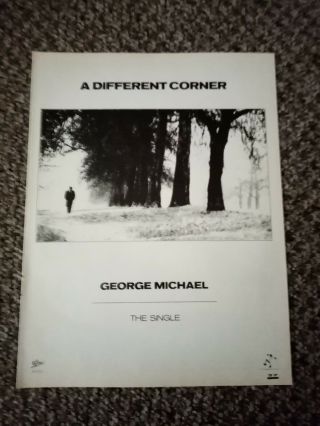 (tbebk80) Advert/poster 11x8 " George Michael - A Different Corner Single