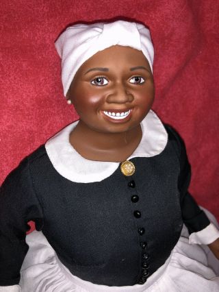 Franklin 20” Hattie Mcdaniel Gone With The Wind Doll Collectible