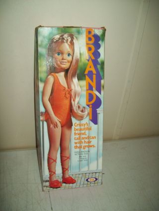 Vintage 1971 Ideal Brandi Doll Crissy 