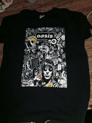 Oasis Vintage Tour Concert? T - Shirt L Large Looks Unworn