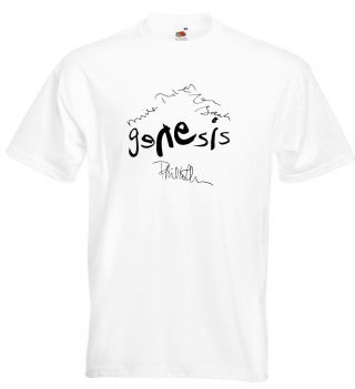 Genesis Autograph T Shirt Phil Collins Mike Rutherford Tony Banks 2
