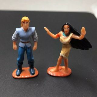 Disney Pocahontas Figure With John Smith Polly Pocket