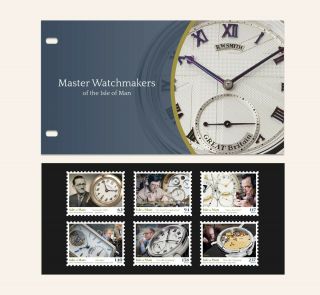 Isle Of Man Post Office Master Watchmakers Of The Isle Of Man Presentation Pack