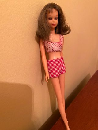 RARE Vintage Mattel 1966 FRANCIE Barbie Doll w Outfit 2