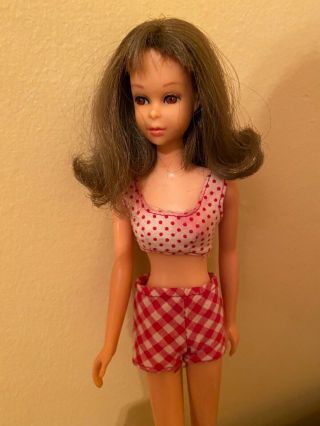 RARE Vintage Mattel 1966 FRANCIE Barbie Doll w Outfit 3