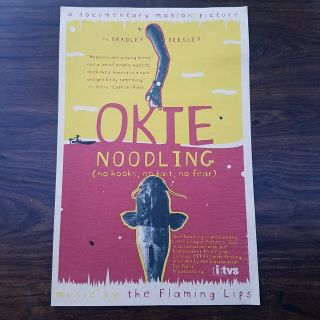 Okie Noodling A Brad Beesley Documentary Promo Poster Music By The Flaming Lips