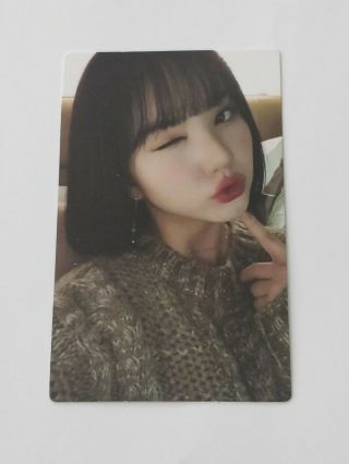 Gfriend Eunha Time For Us Official Photocard 2