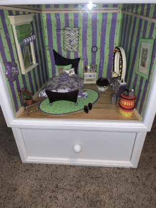 American Girl Ag Minis Illuma Room Purple Room