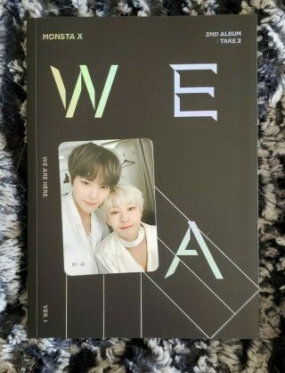Monsta X We Are Here: Take 2 ; Second Full Album With Pc