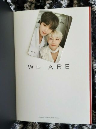 MONSTA X WE ARE HERE: TAKE 2 ; SECOND FULL ALBUM WITH PC 2