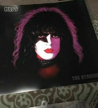 Paul Stanley Kiss Solo Album Cover 1978 Solo Lp Cover Poster The Starchild