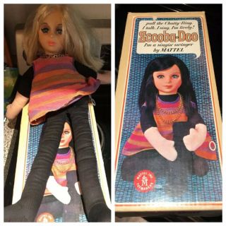 Mattel 1964 Scooba - Doo Doll Blonde Not Talking Vintage