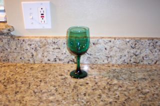 Green Wine Water Goblet Glass Replacement