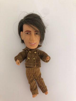 Vintage The Monkees 1967 Mike Nesmith 4 " Doll By Hasbro Showbiz Babies