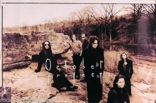 October Project 1994 Self Titled Album Promo Poster