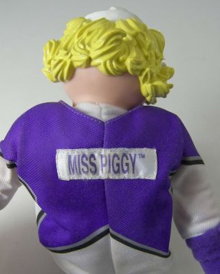 MISS PIGGY The Muppets NHL HOCKEY PLAYER Skates Helmet Plastic & Plush Doll 11 