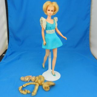 Vintage Francie Doll Hair Happenins Happenings Tnt Mod Barbie Mattel 1960s